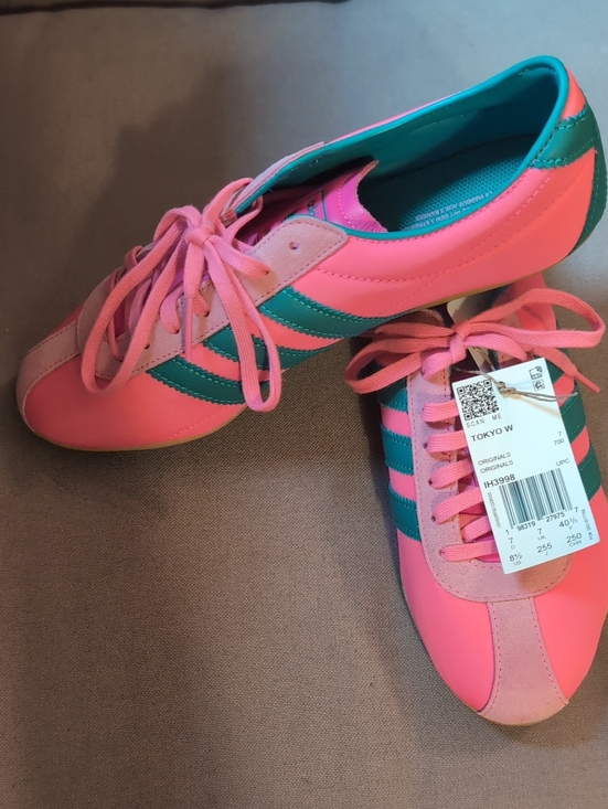 adidas Shoes - Adidas Tokyo W Pink & Teal Women's Sneakers New W Tags Size 8.5